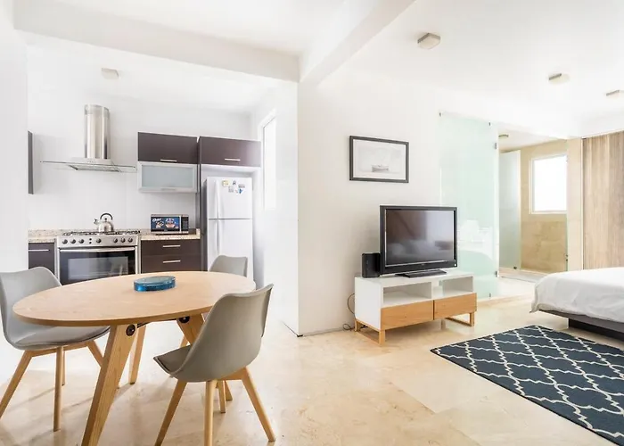 Condesa Amsterdam G Elegant 1br, 1ba Nestled On Amsterdam Avenue Città del Messico